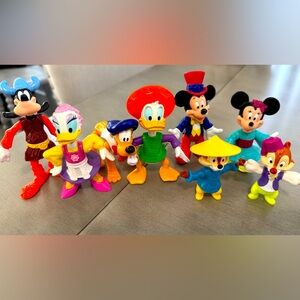 Disney Epcot Center Figurines - Set of 8